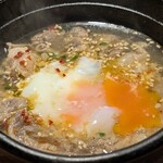 近江牛ホルモン いるもん - 卵クッパ