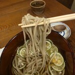 天神 土山人 - 麺上げ