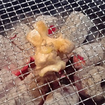 小林 地鶏の里 - 地鶏焼き中～