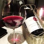 ルパン ミュラ - 料理に合わせた赤ワインの「Bourgogue Hautes=Cotes de Nuits」です。