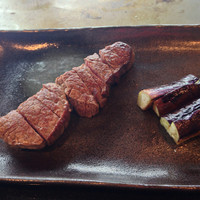 天川 鉄板焼き - フィレ肉100g