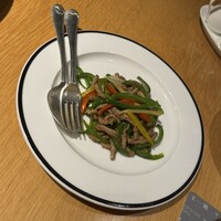 中国料理 「王朝」 ヒルトン東京 - 青椒肉絲