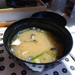 ろくもん - 姫筍と鯖のみそ汁