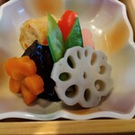 ろくもん - 地産野菜料理炊き合わせ