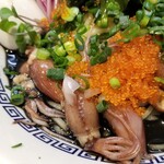 Rock’anDo - 蛍いか煮干つけ麺（烏賊墨昆布水）