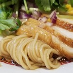 Rock’anDo - シャポーン鹿児島鶏ゆずみつば 醤油 肉増し