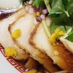 Rock’anDo - シャポーン鹿児島鶏ゆずみつば 醤油 肉増し