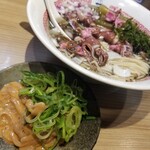 Rock’anDo - いか煮干そば＋いかわた和え