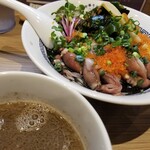 Rock’anDo - 蛍いか煮干つけ麺（烏賊墨昆布水）