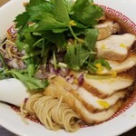 Rock’anDo - シャポーン鹿児島鶏ゆずみつば 醤油 肉増し