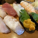 南天寿司 - 8貫の握り
