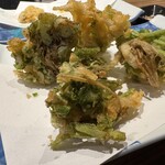 壽司居酒屋 龍 - 芹菜與白魚天婦羅