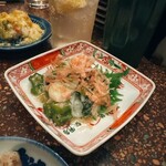 西山TAXI - イカとねばねば野菜の健康和え