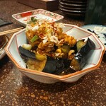 西山TAXI - 厳選ナスの揚げ浸し　油淋鶏ソース