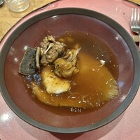 日本料理秀たか - ヨシキリザメ尾鰭のフカヒレ、すっぽん、トラフグ白子