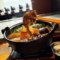 松阪牛 よし田 - 【黒毛和牛すき焼き御膳(80g)】(¥1600)