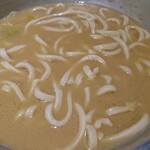 ちゃんこ巴潟 - 味噌味のうどん