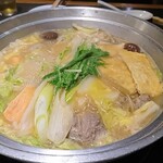 ちゃんこ巴潟 - 巴潟ちゃんこ(味噌味)