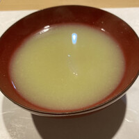 横浜割烹 至誠 - 蚕豆のすりながし、これ旨い！