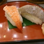 ホテル十和田荘 - 夕食の握り寿司