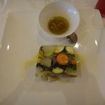 トラットリア・コッレ - 前菜！野菜のテリーヌ