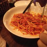 ホームランバー - 本日のスパゲティ　ツナとトマトのスパゲティでした