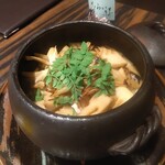 割烹 清風 - 筍ご飯（鉄鍋）