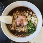 弘明寺丿貫 - 烏賊豚骨ラーメン