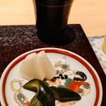 天ぷら 中村 - 漬物