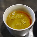 丿貫 - 鮑の肝とトマトの冷やつけのつけ汁