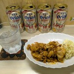 tell me キッチン - ケチャップ炒め　鶏もも肉、豚バラ肉
      　キャベツのコールスロー酸味強め