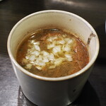 丿貫 - 煮干とトマトの冷やつけのつけ汁