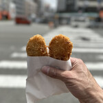 のんき亭 - コロッケ(90円×2個)