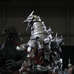 丿貫 - CP+タムロンブースのゴジラとメカゴジラ