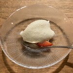 紀尾井町 南かわ - 苺菊姫アイス掛け