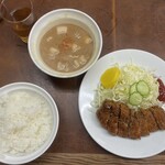 赤心 本店 - トンカツセット1,430円