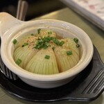 なつかし家 - 新玉ねぎバターポン酢旨とろ焼　680円