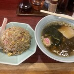 園春 - 半チャ半ワンタン¥850