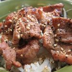 韓国料理 サムギョプサル どやじ - ライスを焼肉丼2014/08