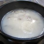 韓国料理 サムギョプサル どやじ - コムタンスープ2014/08