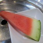 韓国料理 サムギョプサル どやじ - デザート（スイカ）2014/08