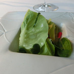 Flocons de Sel - フランソワとのワークの生春巻きの洗練版。調味料が散在していますが、それが最後に口の中でまとまります