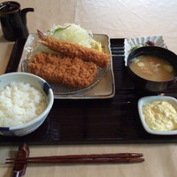 とんかつ まい泉 青山本店 - 甘い誘惑 ヒレかつ膳、お好みで車海老フライ