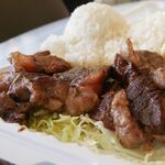 L&L Hawaiian Barbecue - ニューヨークステーキプレート1