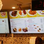 L&L Hawaiian Barbecue - メニュー看板