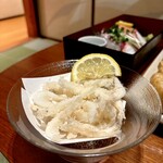 個室居酒屋 古民家和食ダイニング きよ久 - 富山湾　白海老の唐揚げ