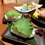 個室居酒屋 古民家和食ダイニング きよ久 - 茨城県産こしひかり使用
山崎さんちの味噌おにぎり