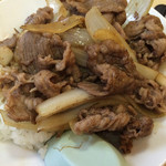 かんだ食堂 - 焼肉丼。単刀直入難しくない味。予想どおり安心の味と満足感。