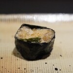 鮨 西崎 - あん肝巻き