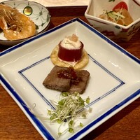 赤坂 桃の木 - この3種　クラゲもあり　かなりクセになりそう